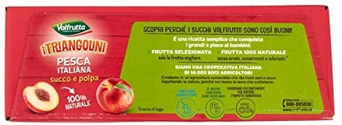 Conserve Italia Triangolini Valfrutta Pesca 12x10cl, 120cl