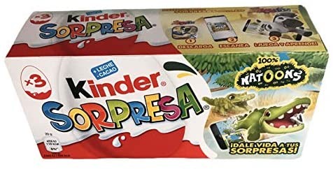 KINDER OVETTI DI CIOCCOLATA CON SORPRESA 60 GR