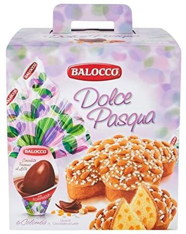 Balocco Strenna Dolce Pasqua (Colomba+uovo), 750g