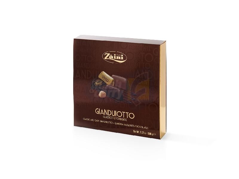 Scatola Regalo Confezione Gianduiotti Assortiti 206g