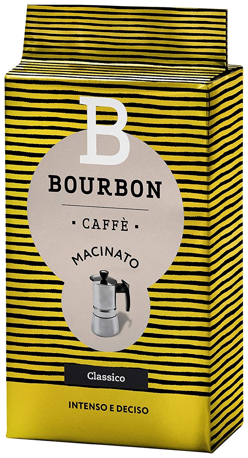 Bourbon CAFFE MACINATO - 10 Confezioni da 250 g [2.5 Kg]