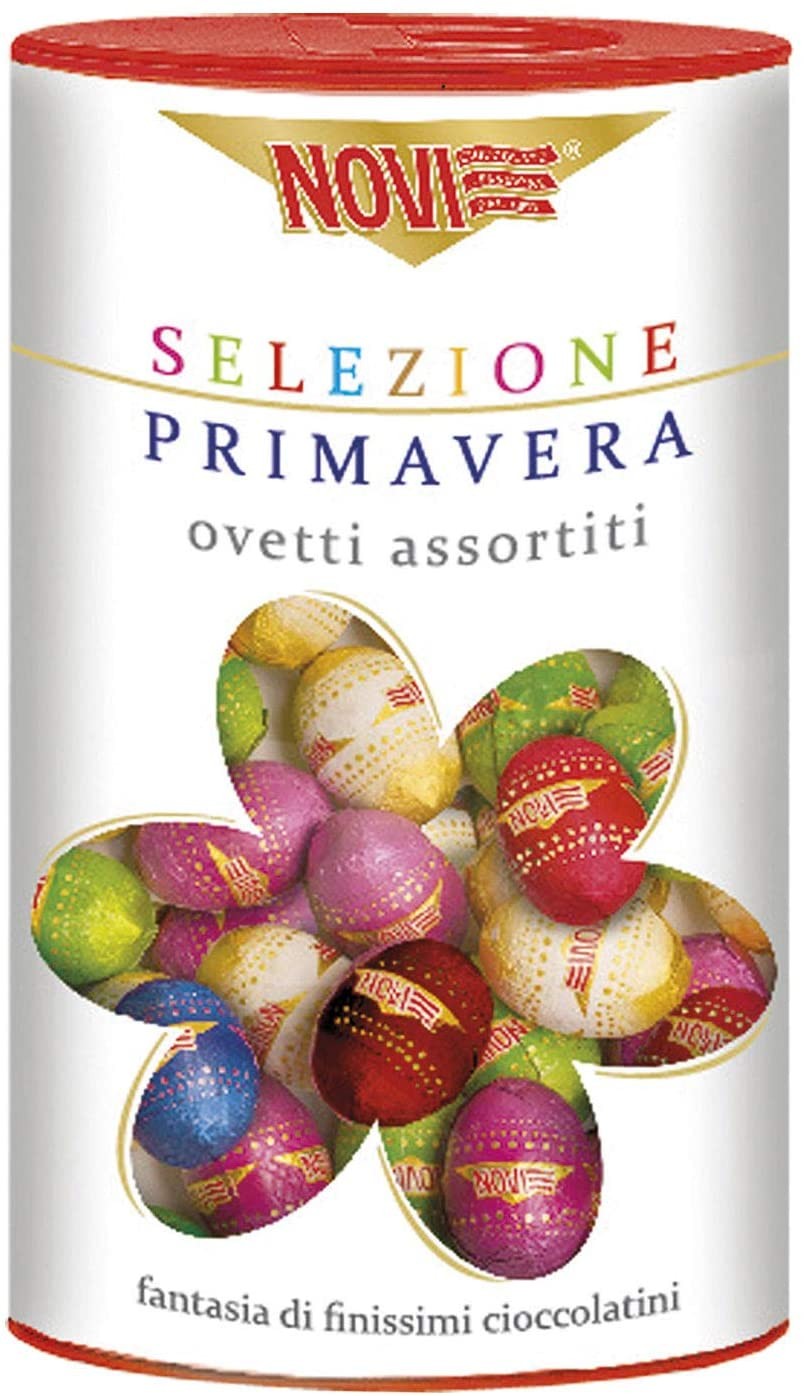 Novi Ovetti Ripieni Selezione Primavera Confezione Cilindro, 350g