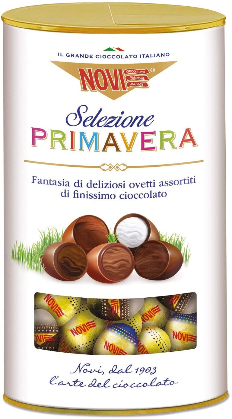 Novi Ovetti Ripieni Selezione Primavera Confezione Cilindro, 350g