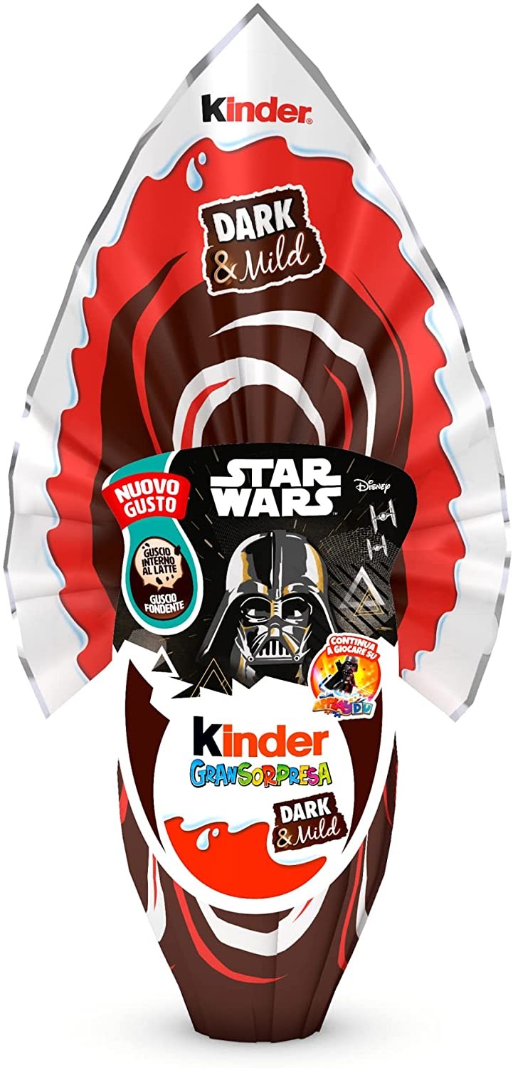 Kinder Uovo di Cioccolato Starwars GranSorpresa, 220g