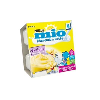 NESTLE MIO MERENDA LATTE/VANIGLIA GR.100X4