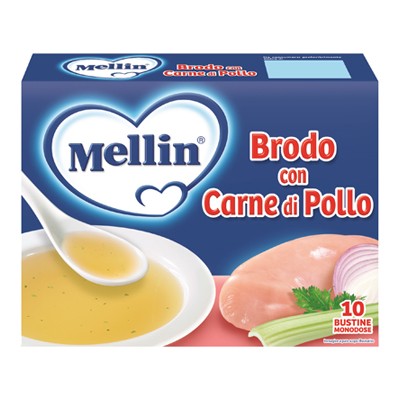 MELLIN BRODO DI POLLO GR.5X10