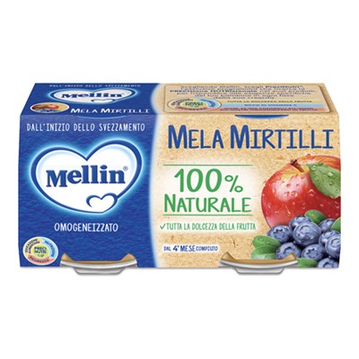 MELLIN OMO GR.100X2 MELA/MIRTILLO