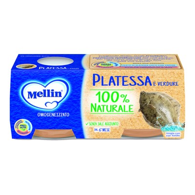 MELLIN OMO GR.80X2 PESCE PLATESSA