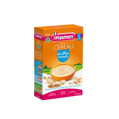 PLASMON CREMA 4 CEREALI GR.200+OS