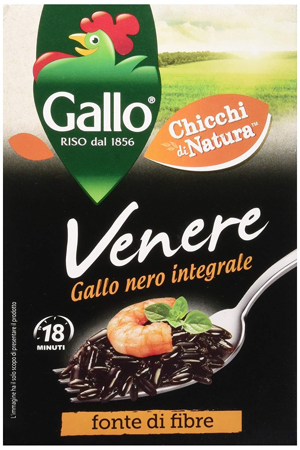 Gallo - Venere, Il riso Gallo Nero - 500 g - [confezione da 6]