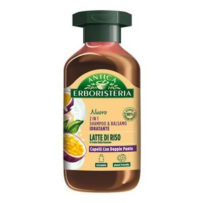 ANTICA ERBORISTERIA SHAMPOO LATTE RISO 2IN1 ML.225+FRUTTO DE