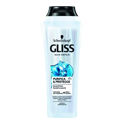 GLISS SHAMP00 PURIFICA E PROTEGGE ML.250