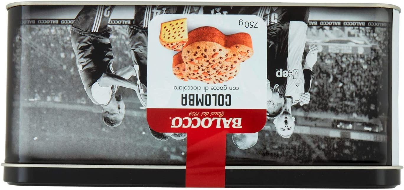 Colomba Gocciolata in Latta Juventus Balocco 750 GR