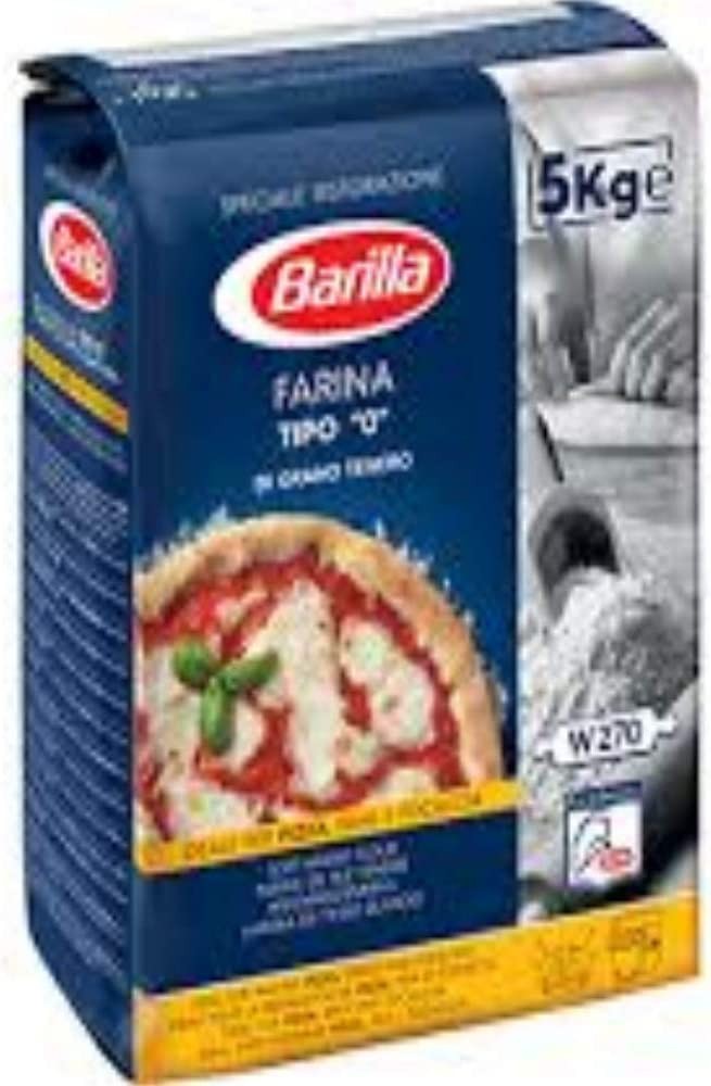 FARINA GRANO TENERO TIPO 0 BARILLA PACCO 5 KG FOOD SERVICE PIZZA PANE FOCACCE