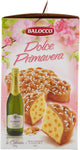 Balocco Strenna Dolce Primavera Colomba Classica Gr750+ Bottiglia Gran Dessert Contri Cl75, 1pz