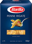 Barilla Pasta Penne Rigate Semola di Grano Duro, 500 gr