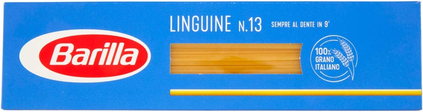 Barilla Linguine Pasta di Semola di Grano Duro N.13, 500g