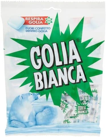 Perfetti Caramelle Golia Bianca, 180g