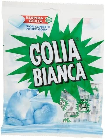 Perfetti Caramelle Golia Bianca, 180g