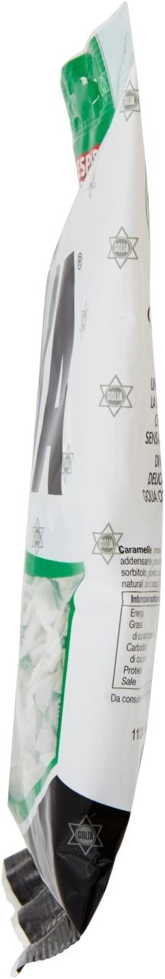Golia Farfallina Caramelle Gommose Morbide al Gusto di Liquirizia, Senza Glutine, Busta da 180 g