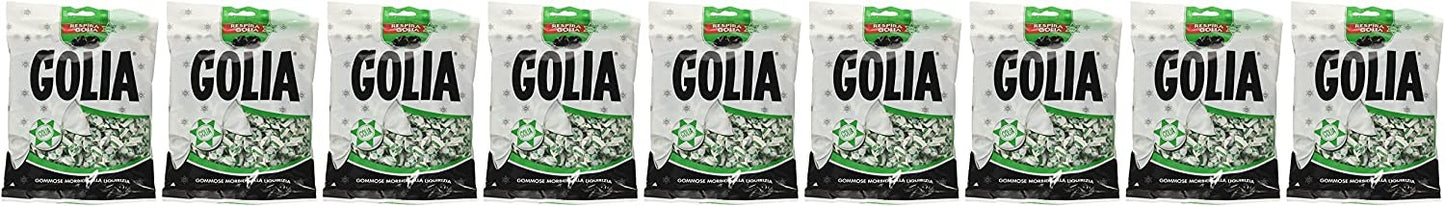 Golia Farfallina Caramelle Gommose Morbide al Gusto di Liquirizia, Senza Glutine, Busta da 180 g