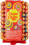 Chupa Chups Ruota Lecca Lecca, Lollipop Gusti Assortiti Fragola, Ciliegia, Arancia, Lampone, Vaniglia, Cola e Panna Fragola, 200