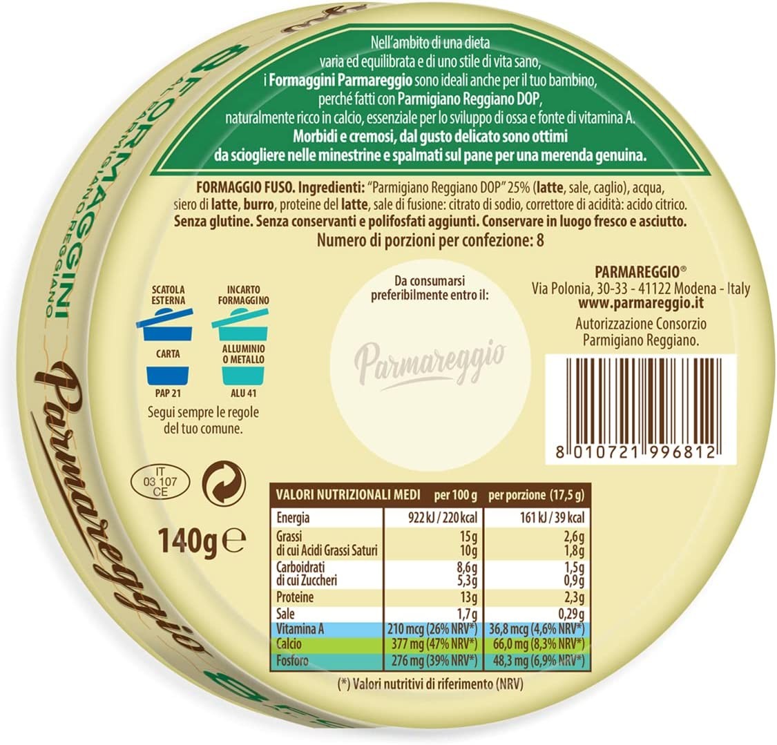 FORMAGGINI AL PARMIGIANO REGGIANO