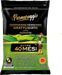 Parmareggio Parmigiano Reggiano Grattugiato, Stagionatura 40 Mesi, 50g