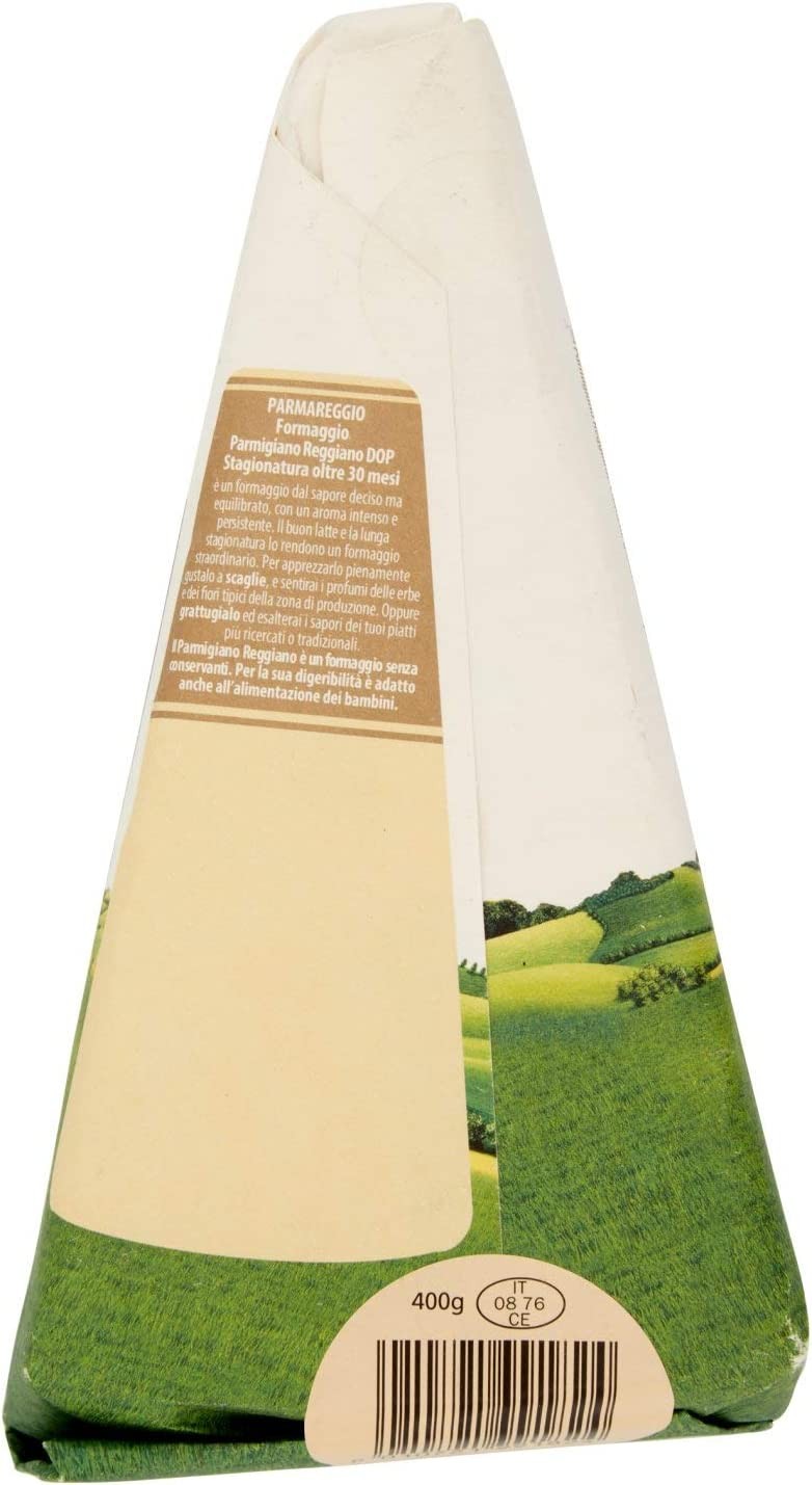 Parmareggio Parmigiano Reggiano Confezionato 30 Mesi - 0.4 kg