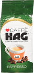 Hag - Caffè Macinato Decaffeinato Gusto Espresso - Miscela per Macchina Caffè Espresso - 16 Confezioni - Pacco da 250 gr