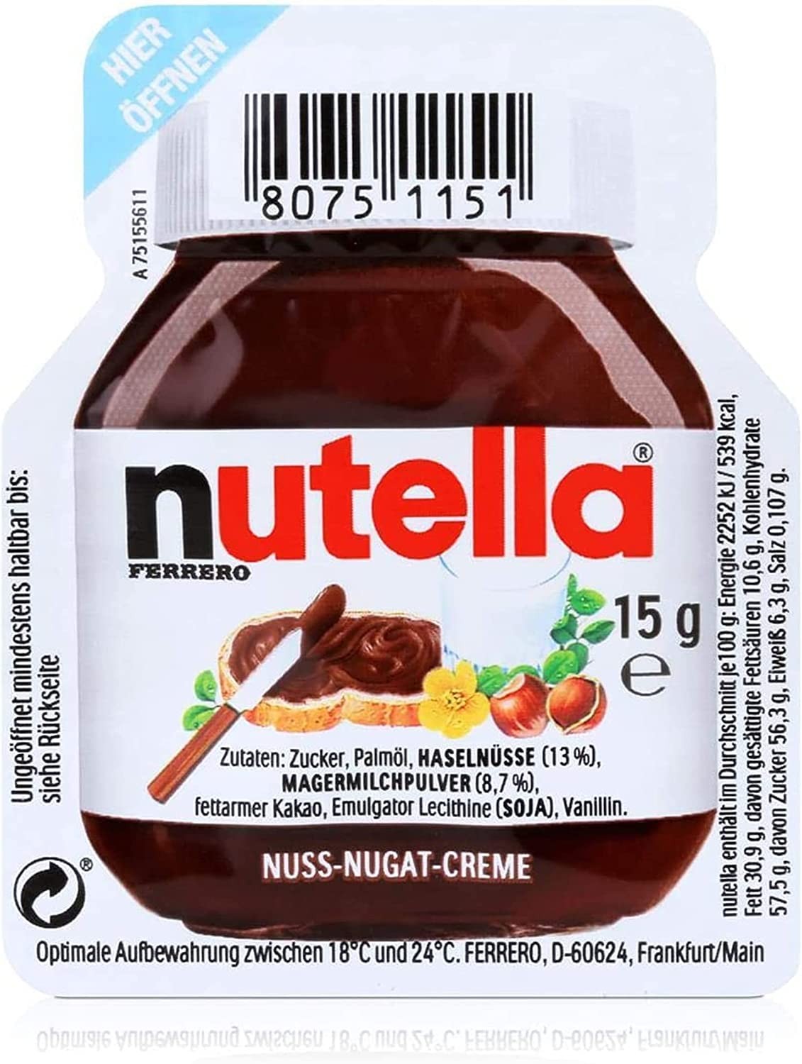 Offerta Biscotti Nutella + 3 Mini Nutelline