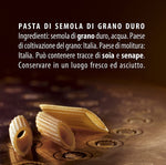 Barilla Pasta Al Bronzo Mezze Penne Rigate 100% Grano Italiano, Pasta Trafilata Al Bronzo con Lavorazione Grezza, Ruvidità Inten