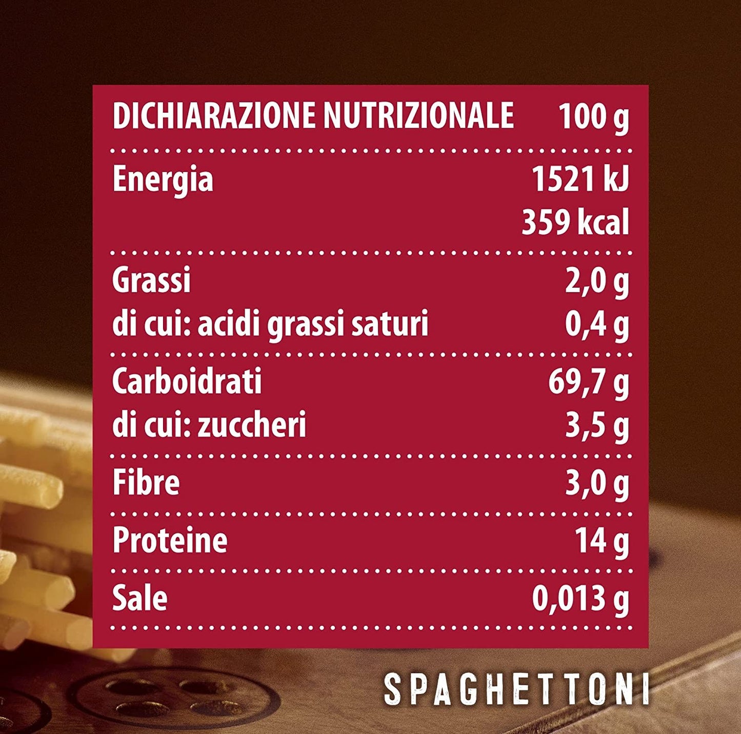 Barilla Pasta Al Bronzo Spaghettoni 100% Grano Italiano, Pasta Trafilata Al Bronzo con Lavorazione Grezza, Ruvidità Intensa, For