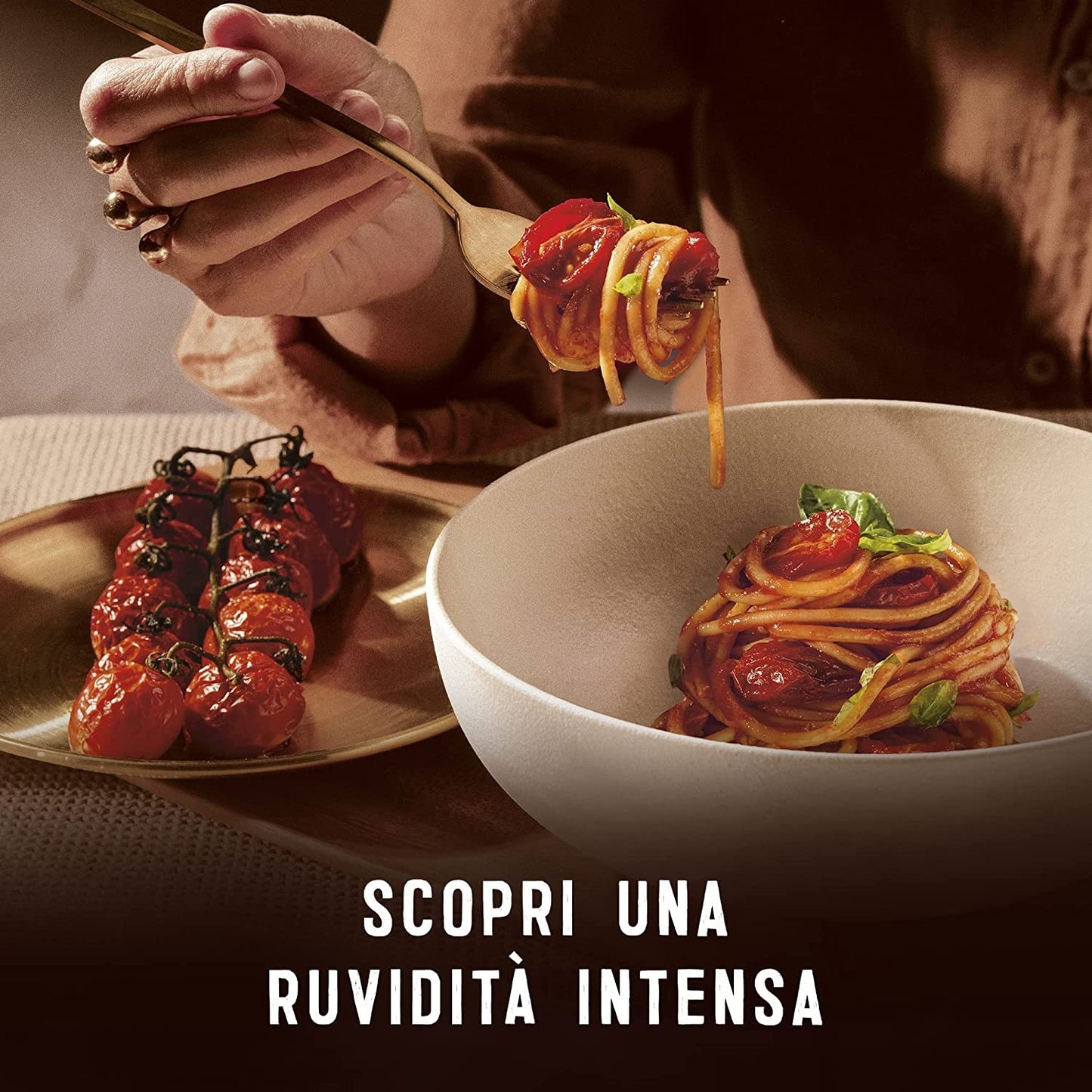 Barilla Pasta Al Bronzo Spaghetti 100% Grano Italiano, Pasta Trafilata Al Bronzo con Lavorazione Grezza, Ruvidità Intensa, Forma