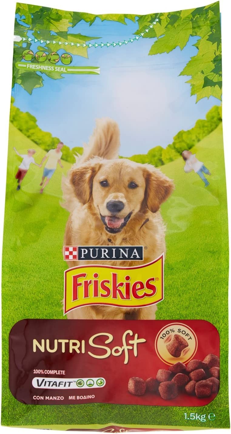 Friskies DD NutriSoft Manzo&Cereali 1,5kg - 6 Pezzi