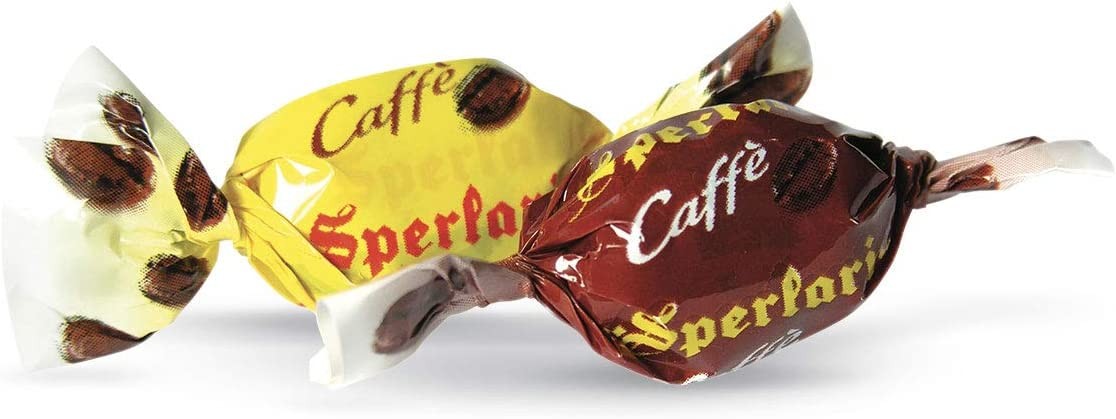 Sperlari - Caramelline al Caffè, Incartate Singolarmente - Sacchetto da 1 kg