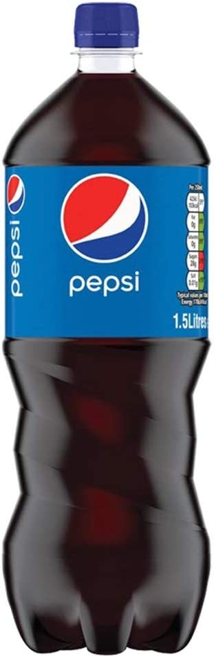 Pepsi Regular, Bevanda Analcolica Gusto Cola, Bottiglia PET Singola, Formato da 1,5L