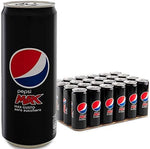 Pepsi Max, Bevanda Analcolica Gusto Cola, Zero Zucchero, Lattina Sleek, Formato da 24x0,33L