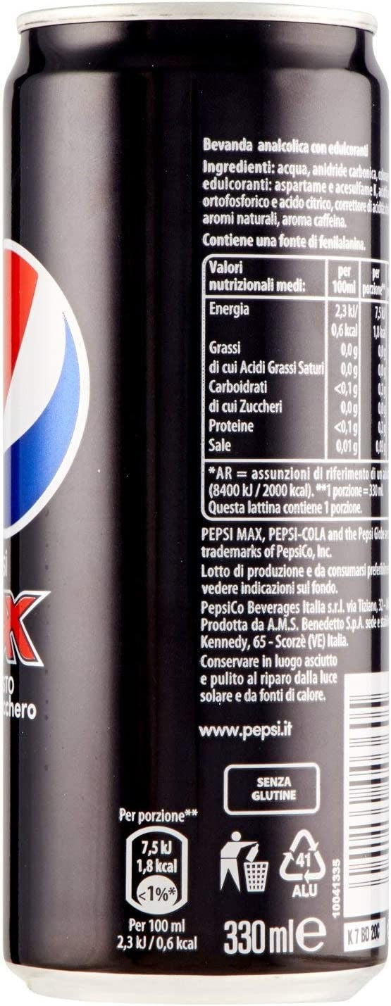 Pepsi Cola Zero Maxi, 33cl