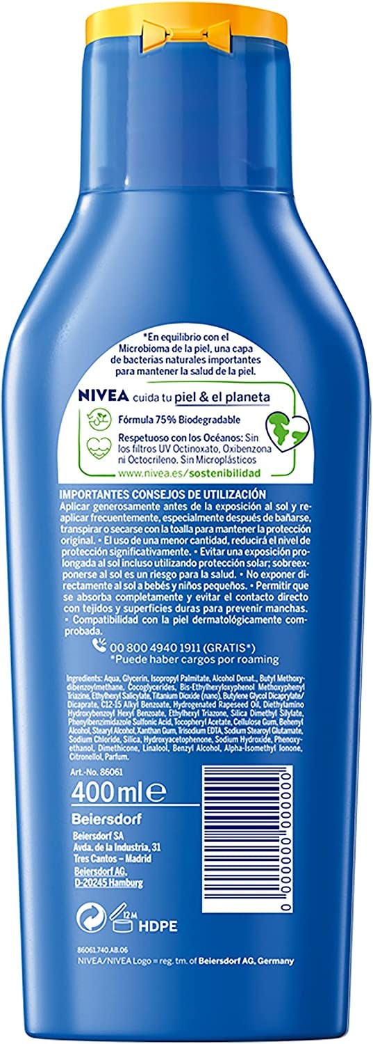 Nivea Sun Protector Latte per il Corpo, SPF 50+ - 400 ml