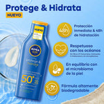 Nivea Sun Protector Latte per il Corpo, SPF 50+ - 400 ml