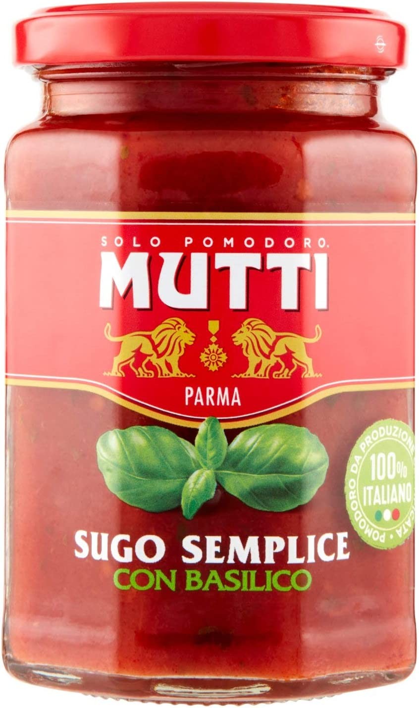 Mutti Sugo Pronto Pomodoro E Basilico 280 Gr, 280g