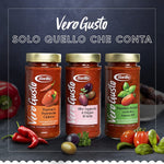 DONAZIONE A BANCO ALIMENTARE - Barilla Vero Gusto, Sugo con Pomodori, Datterini e Basilico Genovese DOP, con Olio Extra Vergine