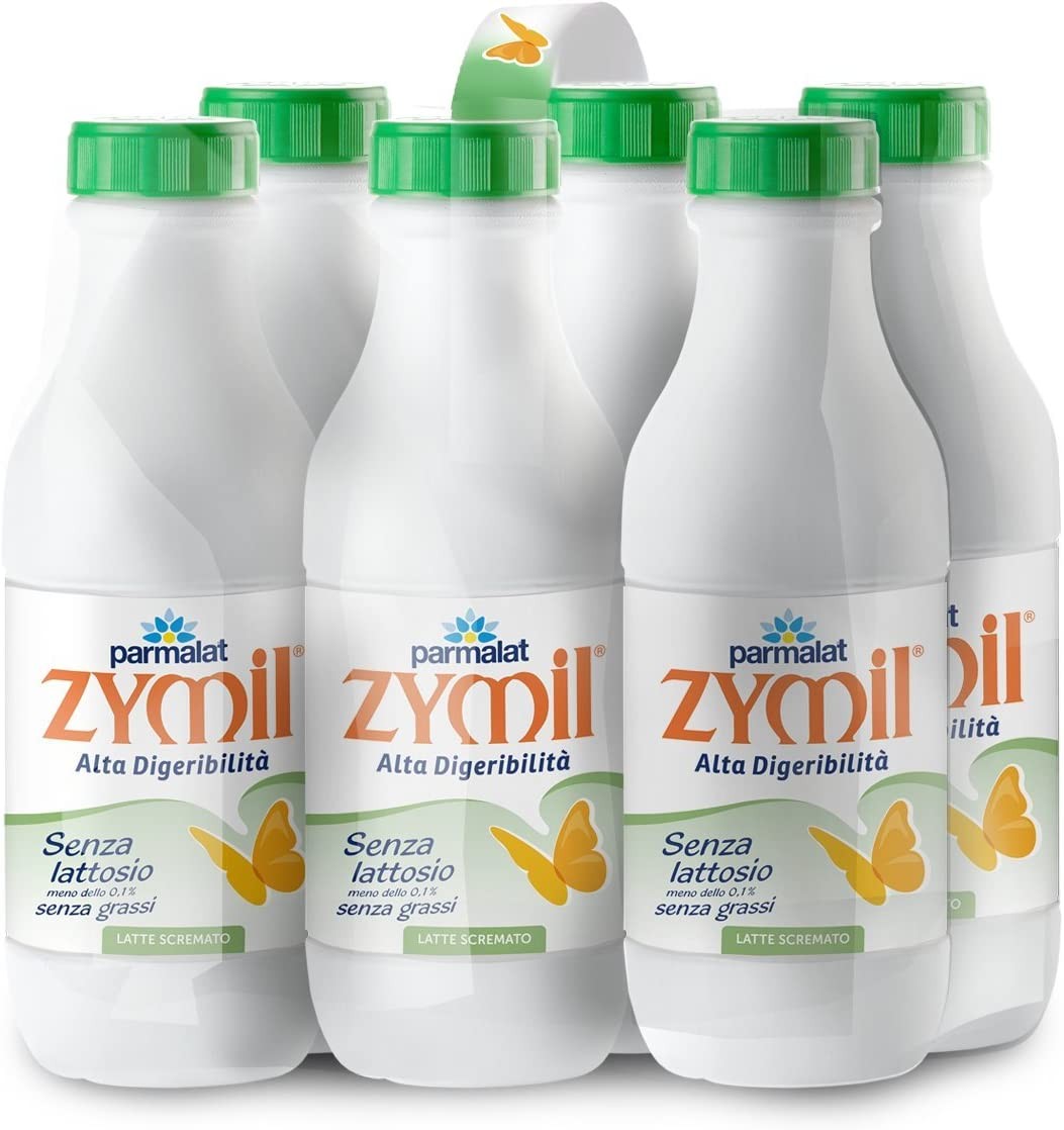 Zymil Latte Speciale Scremato senza Lattosio - Valigetta da 6 Bottiglie
