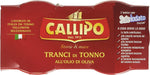 Giacinto Callipo Callipo Tonno all'Olio di Oliva, Vetro - 6 pezzi da 80 g [480 g]