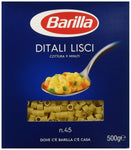 Barilla 045 Ditali Lisci  12 X Gr.500