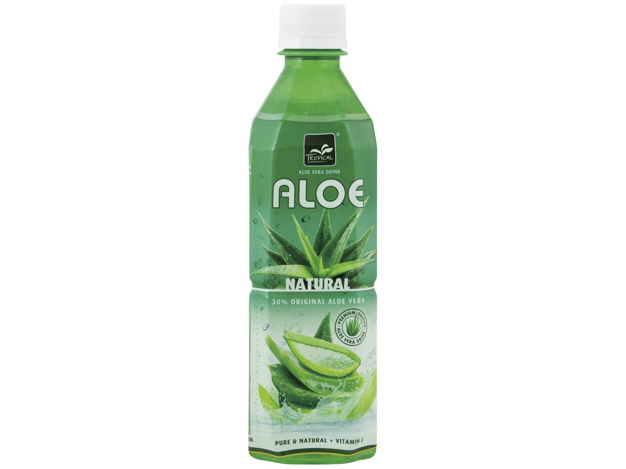 20 bottiglie x Tropical - Bevanda Analcolica, con Aloe Vera - 500 ml x 20