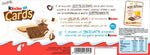 Kinder Cards - Biscotto Ripieno al Latte e Cacao - 128g