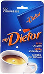 Dietor - Dolcificante, Zero Calorie, Senza Aspartame - 15 pezzi da 6 g [90 g]