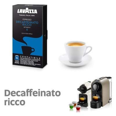300 capsule caffè Lavazza compatibili NESPRESSO DECAFFEINATO RICCO